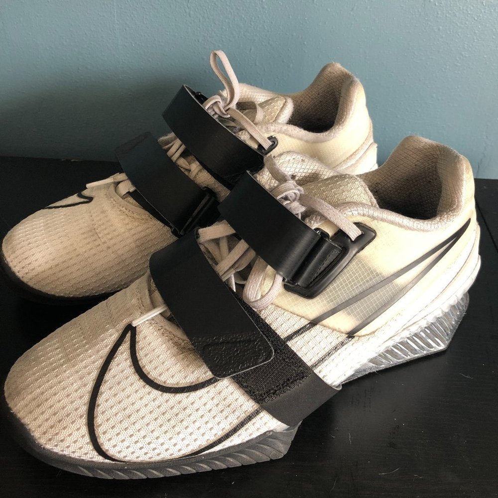 Nike Romaleos 4 White/Black (Mens Size 7.5 / Womens Size 9)